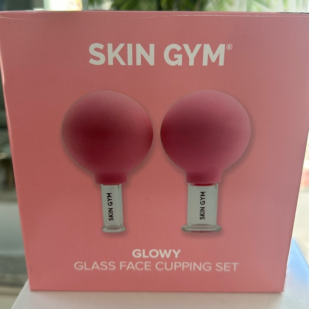 Skin gym Glowy glass face cupping set